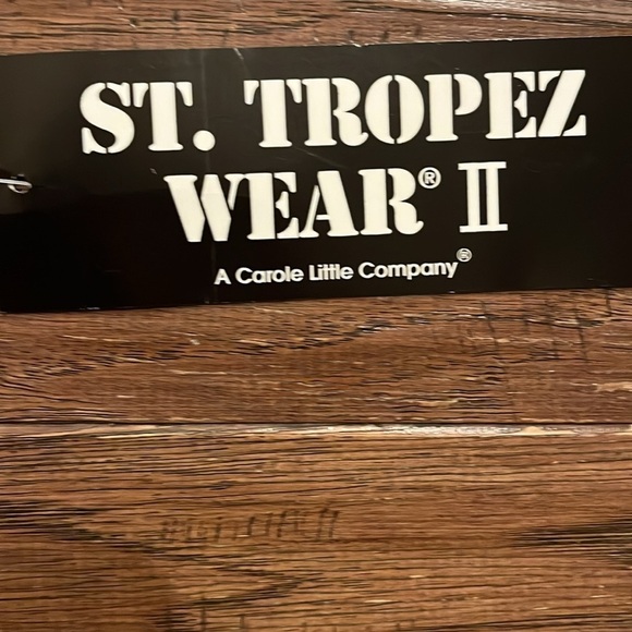 Carol Little St. Tropez Wear II Striped Pants Size 1X - Picture 2 of 5